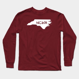 NCWH white logo Long Sleeve T-Shirt